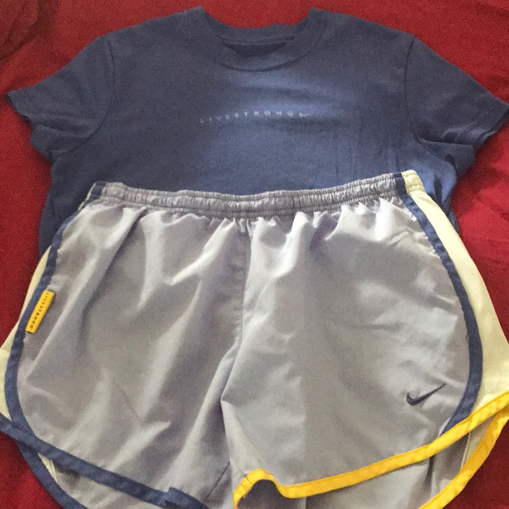 Nike Kids Livestrong dri-fit outfit!!!!